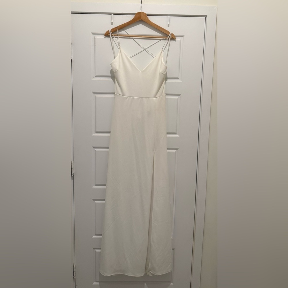 Windsor Strapless Cream Dress